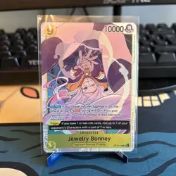 Jewelry Bonney OP13-108 SR Carrying On His Will One Piece Card English Near Mint - Image 1