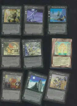 MECCG Middle-Earth THE WIZARDS LIMITED Black Border 900 Card Lot check scans - Image 3
