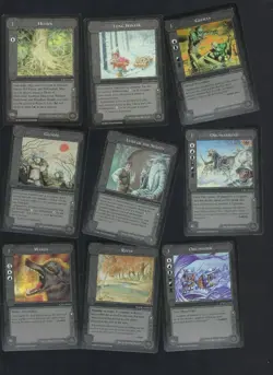 MECCG Middle-Earth THE WIZARDS LIMITED Black Border 900 Card Lot check scans - Image 5