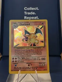 1999 Pokemon TCG Charizard Base Set Holo Rare Card 4/102 Ungraded - Image 5