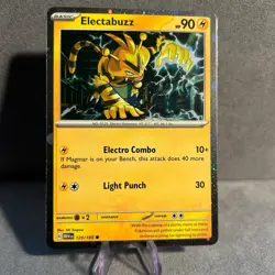 Electabuzz (Cosmos Holo) 125/165 Holo Miscellaneous Cards & Products Pokemon NM - Image 1