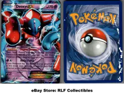 2013 Pokemon, Black & White Promos, #BW82 Deoxys EX, Holo Black Star Promo - Image 1
