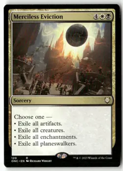 Merciless Eviction 120 Commander: Phyrexia: All Will Be One MTG NM - Image 1