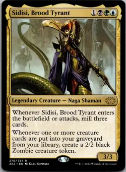 Sidisi, Brood Tyrant 276 Rare Double Masters 2022 Magic: The Gathering LP - Image 1