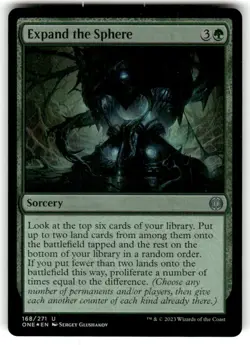 Expand the Sphere Phyrexia: All Will Be One FOIL MTG - Image 1