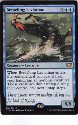 BREACHING LEVIATHAN 12 RARE MAGIC: THE GATHERING - Image 1