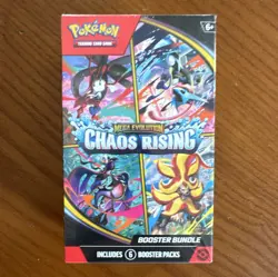 Pokemon TCG Mega Evolution—Chaos Rising Booster Bundle 6 Packs English - Image 1
