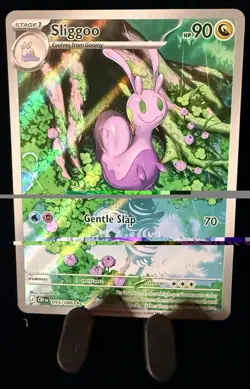 Pokemon TCG Chaos Rising Sliggoo 095/086 Illustration Rare Holo Nm+ - Image 3