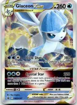 Glaceon VSTAR SWSH197 Promo Sword & Shield Promos Near Mint - Image 1