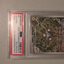 Pokemon Center ETB Magneton SVP 159 Surging Sparks PSA 10 Stamped Promo - Image 2