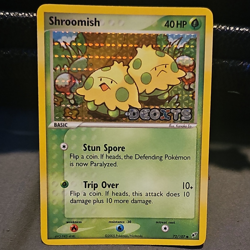 Pokemon TCG Shroomish 72/107 Deoxys Reverse Holo Common 40 HP Eng Basic - Image 1