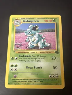 Vintage Pokemon TCG Nidoqueen 23/64 Non Holo 1999 #1 - Image 1