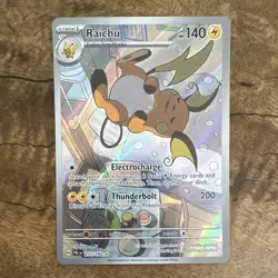 The Pokemon Company Raichu 211/193 SV02 Paldea Evolved Holo Full Art IR EN - Image 1