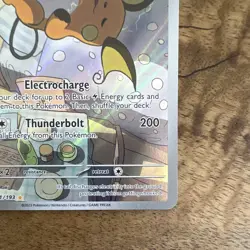 The Pokemon Company Raichu 211/193 SV02 Paldea Evolved Holo Full Art IR EN - Image 4