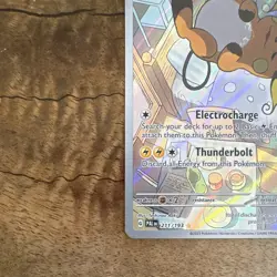 The Pokemon Company Raichu 211/193 SV02 Paldea Evolved Holo Full Art IR EN - Image 5