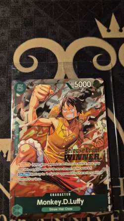 Monkey D Luffy | P-135 - WINNERS SEALED PROMO | One Piece OPTCG - Image 2