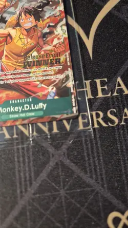 Monkey D Luffy | P-135 - WINNERS SEALED PROMO | One Piece OPTCG - Image 4