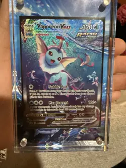 Vaporeon VMAX SWSH182 SWSH: Sword & Shield Promo Cards Holo - Image 1