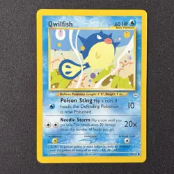 Qwilfish 49/64 Neo Revelation Pokemon Card - Image 2