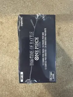 Sealed Bandai One Piece Card Game OP-16 The Time of Battle English Booster Box - Image 2