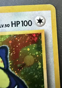 HUNGRY SNORLAX Holo No.143 CD Black Star Promo Pokemon card Japanese 1997 MP - Image 4