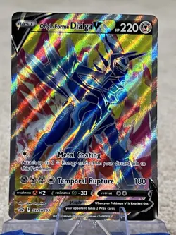 Origin Forme Dialga V SWSH255 SWSH: Sword & Shield Promo Cards Holo - Image 1