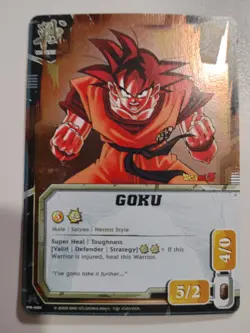 Dragon Ball Z Goku PR-001 Shonen Jump CCG Promo Card Collectible Near Mint - Image 1