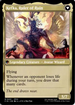 Kefka, Court Mage 231 Magic: The Gathering FINAL FANTASY Mythic NM - Image 2