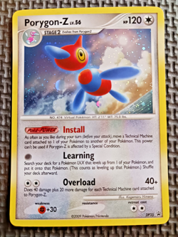 2009 Pokemon Black Star Promo #DP35 Porygon-z Holo LP+ - Image 1