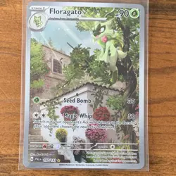 Floragato 197/193 Sv02 Paldea Evolved Holo Illustration Rare Full Art - Image 1