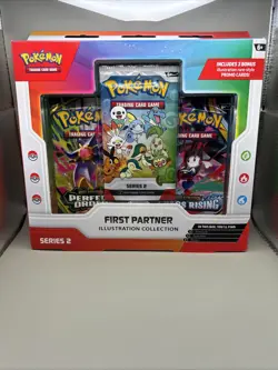 Pokemon First Partner Illustration Series 2 Collection Box - Factory Sealed - Image 1
