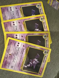 Pokemon TCG Haunter x 4 - Base Set 2 29/102 DMG - Image 1