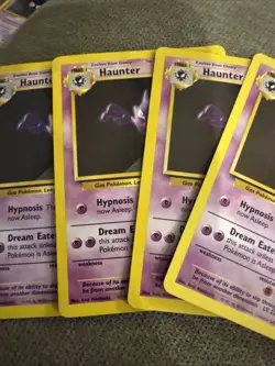 Pokemon TCG Haunter x 4 - Base Set 2 29/102 DMG - Image 3