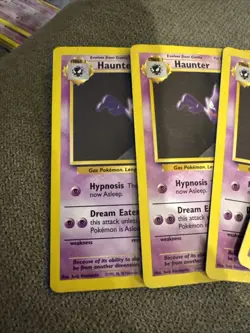 Pokemon TCG Haunter x 4 - Base Set 2 29/102 DMG - Image 4