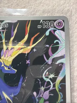 Pokemon TCG Xerneas Illustration Rare Full Art Holo 091/086 Chaos Rising - Image 3