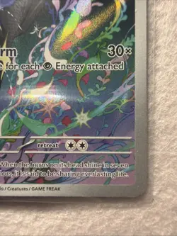Pokemon TCG Xerneas Illustration Rare Full Art Holo 091/086 Chaos Rising - Image 4