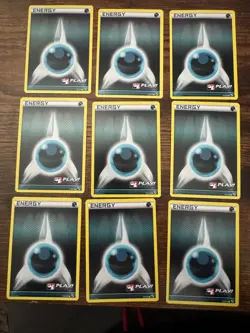 x9 Darkness Energy Black White 111/114 - Pokemon TCG - Image 1