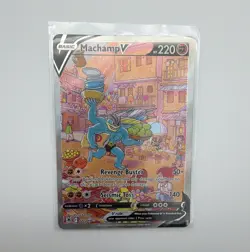 The Pokemon Company Machamp V 172/189 Astral Radiance Ultra Rare Full Art Holo - Image 1