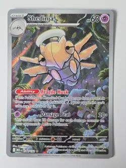 Pokemon Shedinja 144/132 Illustration Rare - Mega Evolution Full Art - Image 1