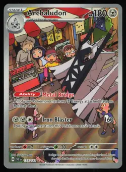 2024 SV07: STELLAR CROWN ARCHALUDON - 155/142 ILLUSTRATION RARE #155/142 - Image 1
