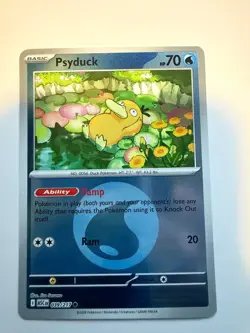 Psyduck (Energy Symbol Pattern) 039/217 Ascended Heroes Pokemon Reverse Holo NM - Image 1