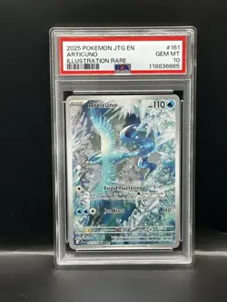 Articuno 161/159 Sv09 Journey Together Illustration Rare Holo EN PSA 10 - Image 1