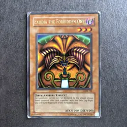 Konami Yu-Gi-Oh! Exodia the Forbidden One LOB-124 Ultra Rare Holo EN HP - Image 1