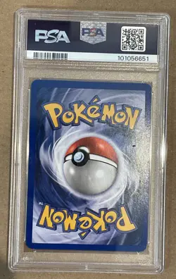 2000 Pokemon Black Star Eevee-Holo Promo-Pokemon League PSA 7 NM - Image 2