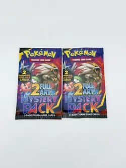 Pokemon TCG Full Art Mystery Sealed Pack 2 Full Art Guaranteed Per Pack 10 Cards - Image 5