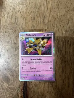 Alakazam 082/167 Holo Rare PACKED FRESH Pokemon TCG - Image 1