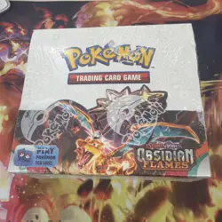Pokemon Scarlet and Violet Obsidian Flames Booster Box New Sealed - Image 1