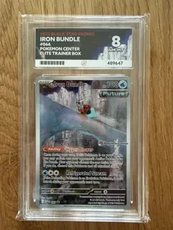Iron Bundle SVP066 Pokemon Center Stamped - Ace 8 - Black Star Promo - Pokemon - Image 1