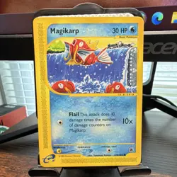 Pokemon TCG Magikarp 118/165 Expedition Base Set Common 2002 - Image 1