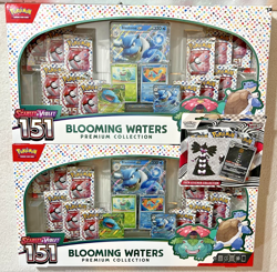 POKEMON SCARLET & VIOLET 151 BLOOMING WATERS PREMIUN COLLECTION LOT OF 2 + BONUS - Image 2
